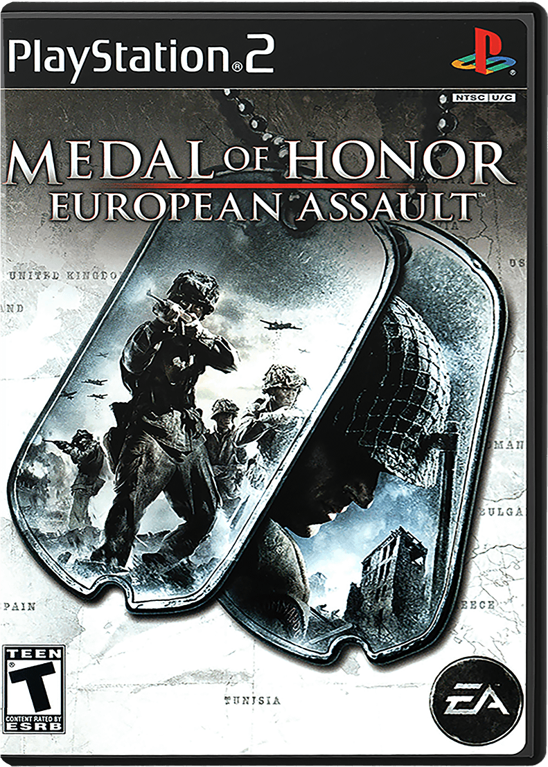 Medal of Honor European Assault box art for Playstation 2